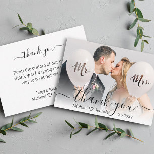 stilvolles kalligraphisches Hochzeitsszenario Foto Mitteilungskarte