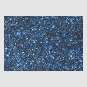 Stilvolles königsblaues Schimmer-Glitter-Glam-Must Seidenpapier