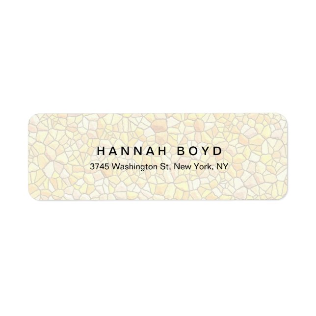 Stilvolles kreatives Stone Design Modernes Berufli (Vorne)