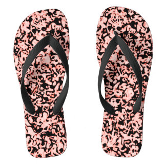 Stilvolles lavaartiges Muster Flip Flops