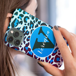 Stilvolles Leopard Animal Print Rockabilly Muster Case-Mate iPhone Hülle