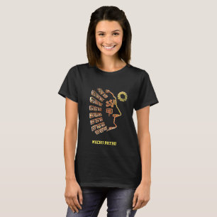 Stilvolles Machu Picchu-Zeichnungs-T-Shirt T-Shirt
