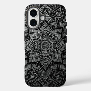 Stilvolles Mandala-Handyhülle  iPhone 16 Hülle