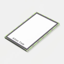 Stilvolles Maskulindesign Post-it Klebezettel