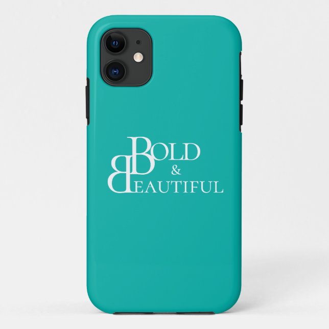 Stilvolles Mit Monogramm Letterdesign Case-Mate iPhone Hülle (Rückseite)