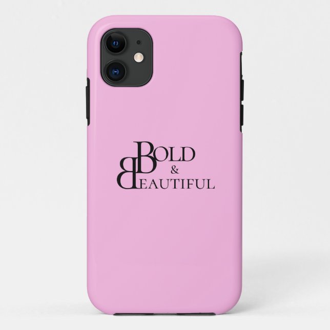 Stilvolles Mit Monogramm Letterdesign Case-Mate iPhone Hülle (Rückseite)
