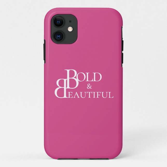 Stilvolles Mit Monogramm Letterdesign Case-Mate iPhone Hülle (Rückseite)