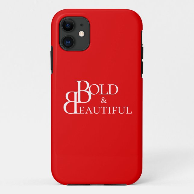 Stilvolles Mit Monogramm Letterdesign Case-Mate iPhone Hülle (Rückseite)