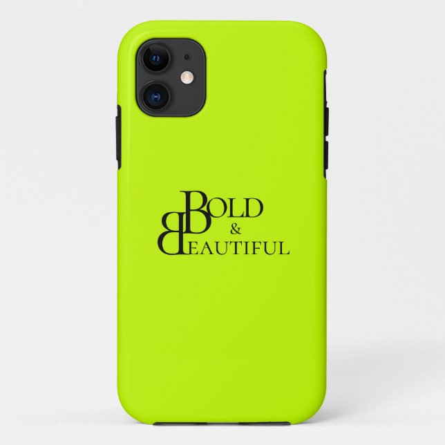 Stilvolles Mit Monogramm Letterdesign Case-Mate iPhone Hülle (Rückseite)