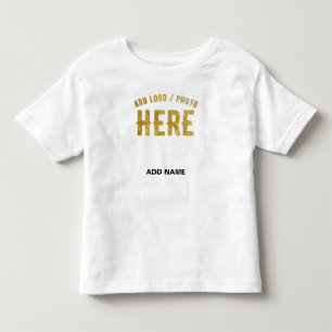 STILVOLLES MODERNES ANPASSBARES WEIßES VERIFIZIERT KLEINKIND T-SHIRT