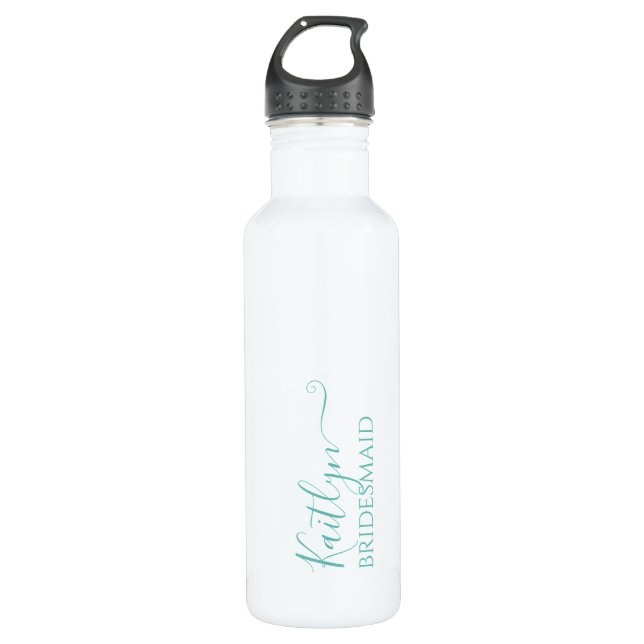 Stilvolles, modernes Bridesmaid-Geschenk | PERSONA Edelstahlflasche (Vorderseite)