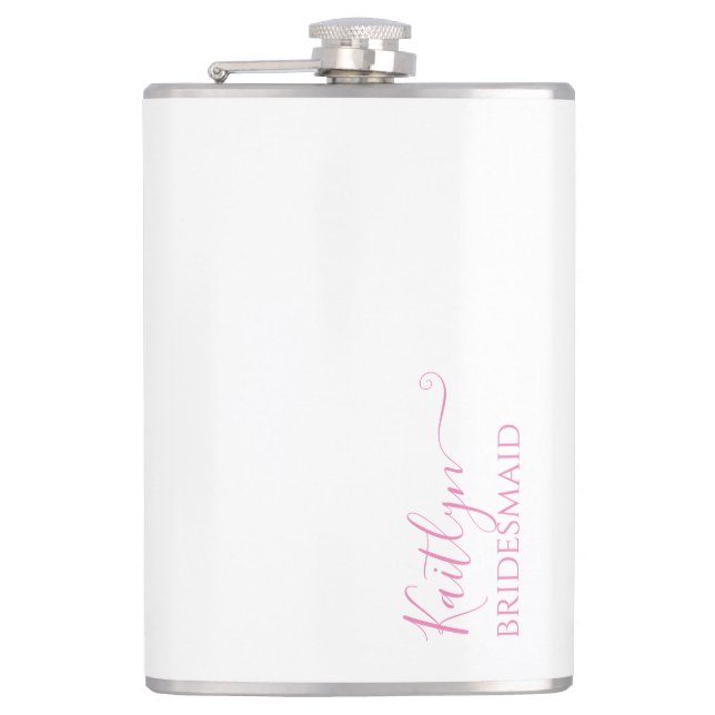 Stilvolles, modernes Bridesmaid-Geschenk | PERSONA Flachmann (Vorderseite)
