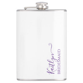 Stilvolles, modernes Bridesmaid-Geschenk | PERSONA Flachmann