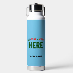 STILVOLLES MODERNES CUSTOM SWAG HIMMELBLAU VERIFIZ TRINKFLASCHE