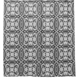 Stilvolles, modernes geometrisches Design Duschvorhang