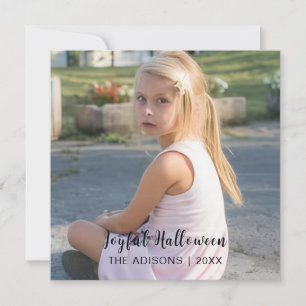 Stilvolles modernes Halloween-Foto für die Feierta
