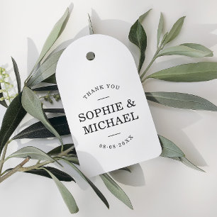 Stilvolles, modernes Haus Vielen Dank Gummistempel