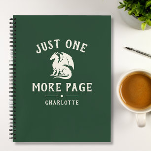 Stilvolles Notebook für Buchliebhaber mit Spruch Notizbuch