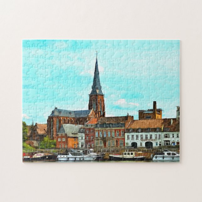 Stilvolles Panorama von Maastricht (Horizontal)
