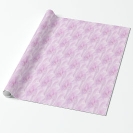 Stilvolles Pink Satin-Muster Geschenkpapier