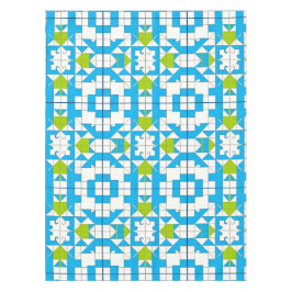 Stilvolles Puzzle Piece Muster Tischdecke