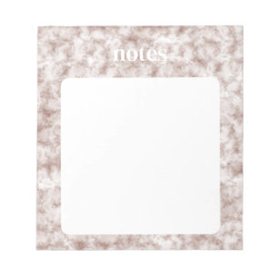 Stilvolles Red Watercolor-Muster Notizblock
