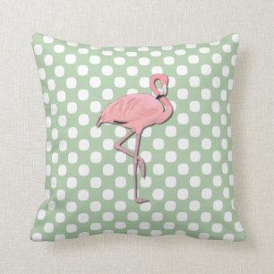 Stilvolles rosa Flamingo-Kissen Kissen