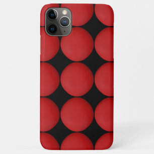 Stilvolles Rotes Muster Case-Mate iPhone Hülle