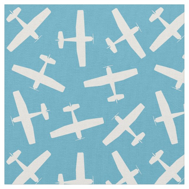 Stilvolles Schlichtes Muster Retro Blau Stoff (Nahaufnahme)