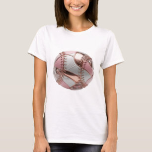 Stilvolles Silber ABSTRACT ART Design T-Shirt
