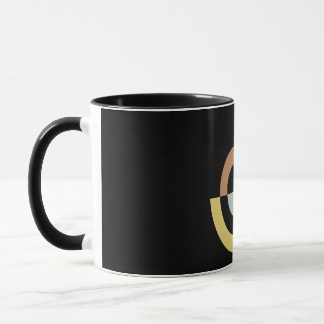 Stilvolles Spiraldesign Tasse (Links)