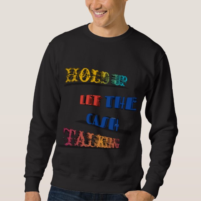 Stilvolles Sweatshirt für Männer (Vorderseite)