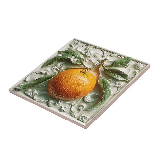 Stilvolles Trendy Citrus Mediterranean Bauernhaus Fliese (Seite)