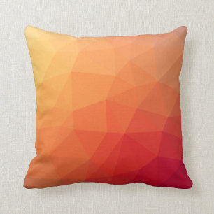 Stilvolles Triangle geometrisches Muster Kissen