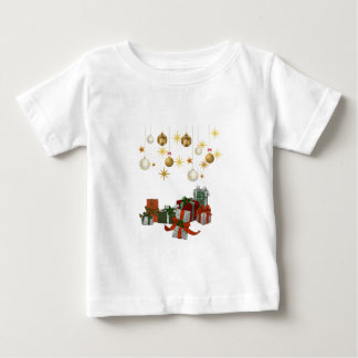Stilvolles Weihnachten Baby T-shirt