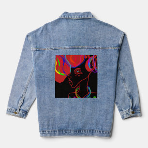 Stilvolles Weihnachten des Kurzohrenkaninchens Jeansjacke