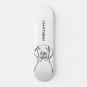Stilweimaraner: Ihr Text, Ihr Stil Skateboard