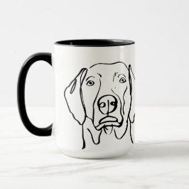 Stilweimaraner: Ihr Text, Ihr Stil Tasse