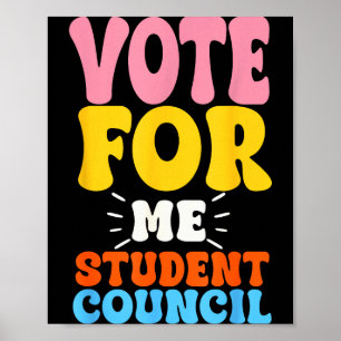Stimm Für Mich Schülervertretung Jugend Cool Schul Poster