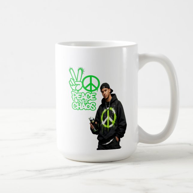 Stimme des Friedens Kaffeetasse (Rechts)