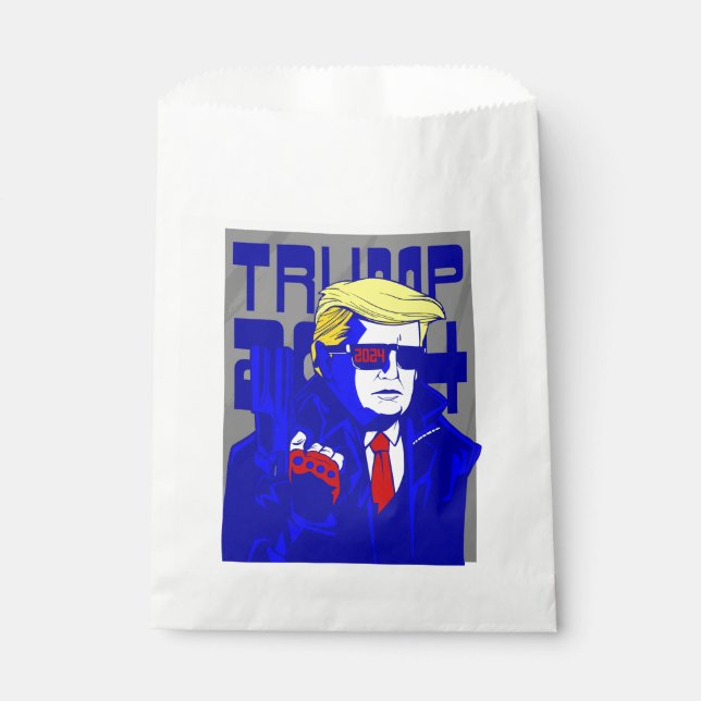 Stimme des Präsidenten Donald Trump Geschenktütchen (Vorderseite)