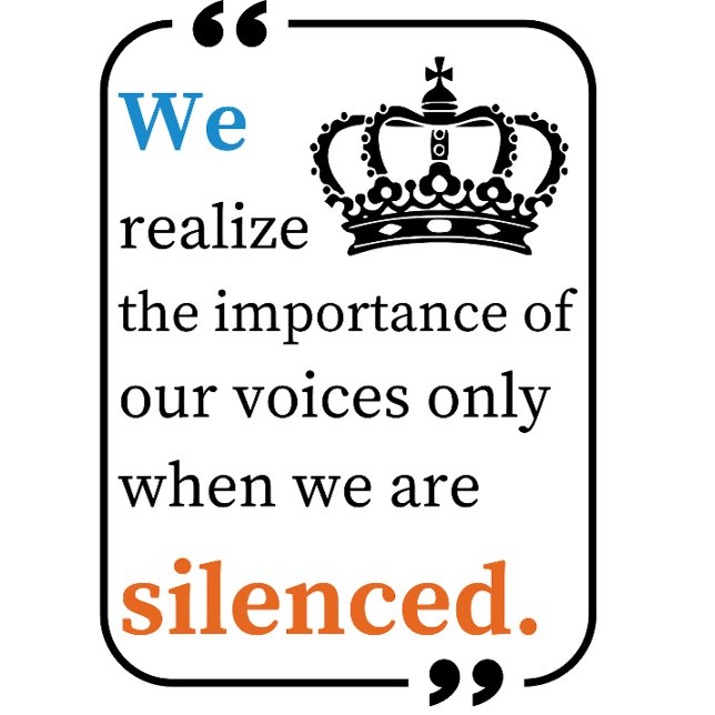 Stimme des T-Shirts (Von Creator hochgeladen)