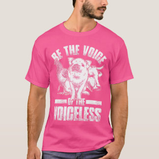 Stimme des veganen Vegan-Freundes T-Shirt