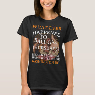 STIMME DOD DOJ EPA TRUMP LINCOLN SCHLAFZIMMER Donn T-Shirt