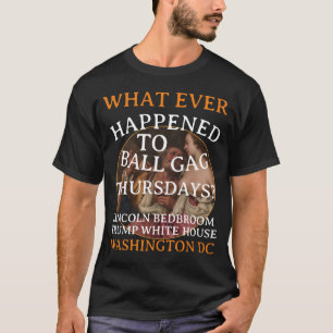 STIMME DOD DOJ EPA TRUMP LINCOLN SCHLAFZIMMER Donn T-Shirt