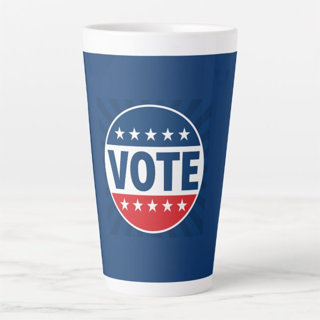 STIMME Fette Kampagne-Abzeichen-Design Milchtasse (Vorderseite)