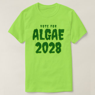 Stimme für Algen 2028 Grün T-Shirt