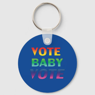 Stimme für Baby - Pride lgbtq lgbt regenblau Schlüsselanhänger