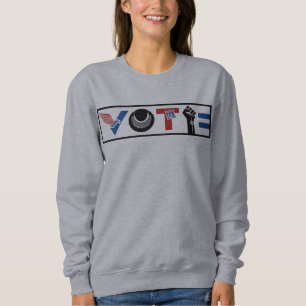 STIMME FÜR DIE FREIHEIT, RBG, USPS, Frieden, BLM,  Sweatshirt