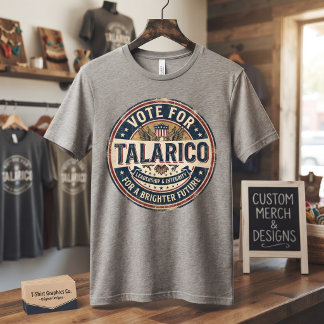 Stimme für Talarico | Demokratische Wahl T-Shirt
